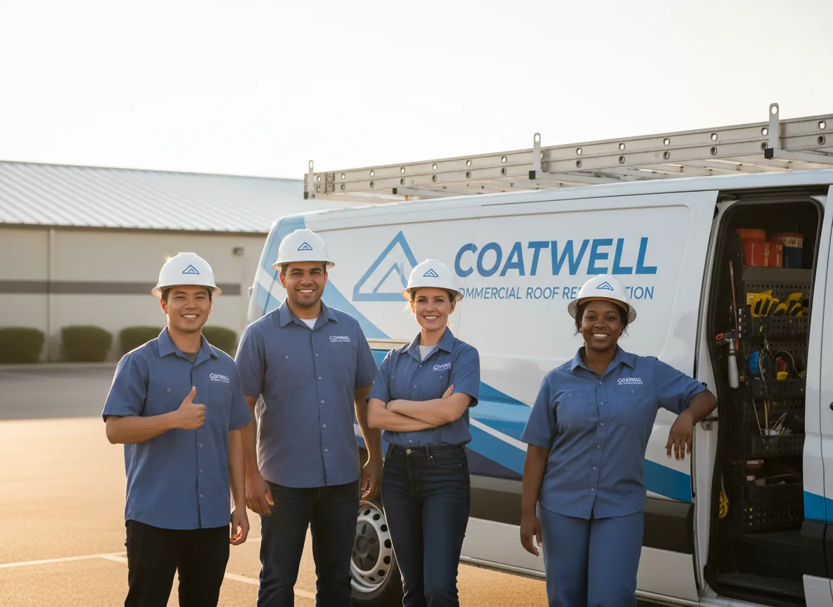 Commercial roof coating company in Wheeler, TX